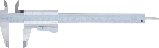 Format Skjutmått 150mm Med Knapplåsning, Rostfritt Format Skjutmått 150mm Med Knapplåsning, Rostfritt