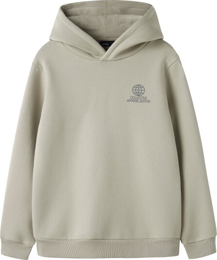 LMTD Hettegenser Svette Loose NlmHamo Abbey Stone LMTD 11 12 år (146 152) Hettegenser Beige