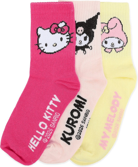 Hello Kitty Socks   Multi/patterned   31/34