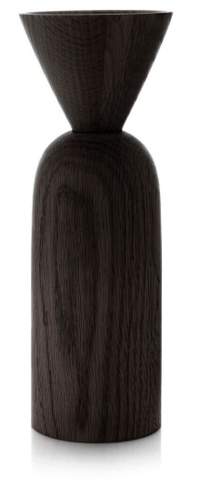 Applicata Shape cone vase Svartbeiset eik Applicata Shape cone vase Svartbeiset eik