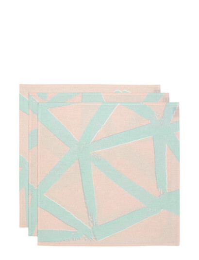 Marimekko Home Ukkospilvi Napkin 43X43 3Pcs - Pink - 43X 43CM Marimekko Home Ukkospilvi Napkin 43X43 3Pcs - Pink - 43X 43CM