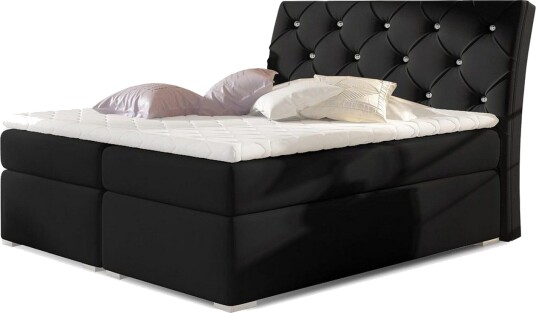 Box Spring Eltap Balvin 180x200 cm Soft 11 Svart