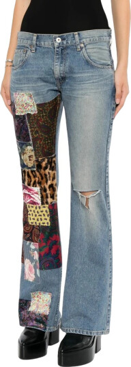 Junya Watanabe Dame Jeans Blå M,