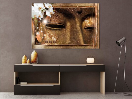 Tavle Buddha'S Eyes 1 Part Wide 120X80 Artgeist sp. z o. o.