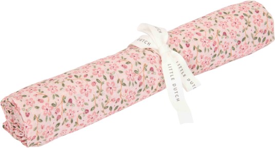 Little Dutch Fairy Floral Musselinteppe Rosa