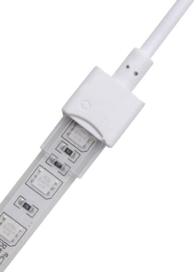Vanntett startstikk til LED stripe   10mm RGB IP68 5V 24V