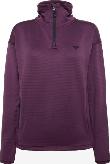 Roxy Snowstride Half Zip BLACKBERRY WINE S