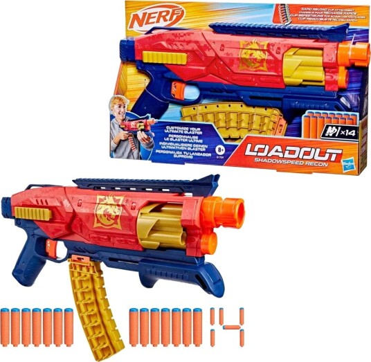 NERF Loadout Shadowspeed Recon Blaster NERF Loadout Shadowspeed Recon Blaster