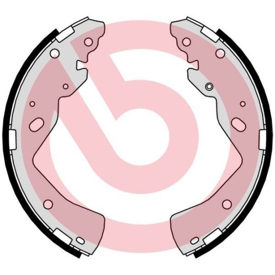 Bremsesko sett BREMBO S 49 527