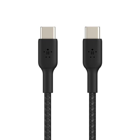 Belkin Boost Charge USB-C to USB-C Cable Braided Svart