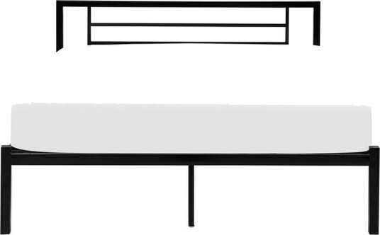 Cusset Dobbeltseng 160 \| 200 cm - Svart Cusset Dobbeltseng 160 \| 200 cm - Svart
