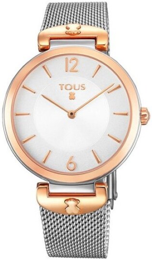 Tous Dameklokke 700350285 Classic Sølvfarget/Stål Ø37 mm Tous Dameklokke 700350285 Classic Sølvfarget/Stål Ø37 mm