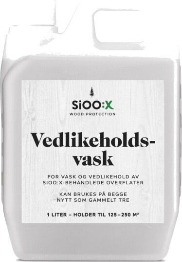 Sioox Wood Vedlikeholdsvask 1l Sioox Wood Vedlikeholdsvask 1l