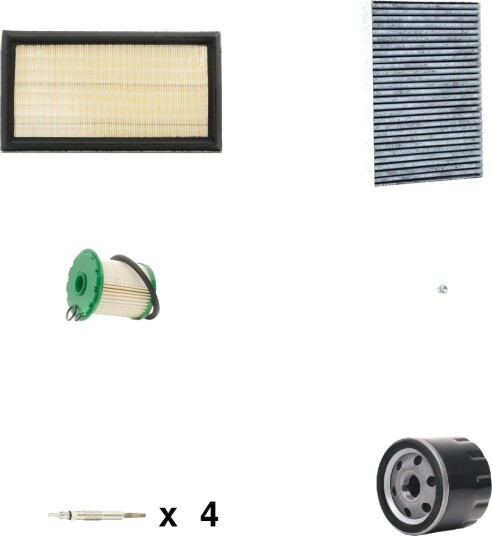 Servicepakke RIDEX 4682P7035