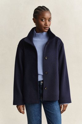 Gant Wool Blend Jacket Navy L Gant Wool Blend Jacket Navy L
