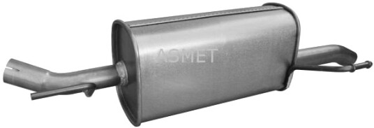 ASMET 05.276 Bakre eksospotte