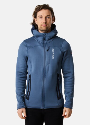Nautic Experience Pacific Hooded Fleece Ii Denim Blue/Navy L Hoodies