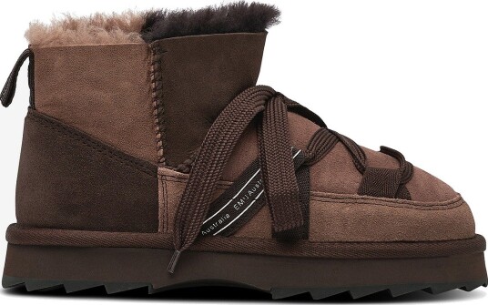 EMU Australia   Boots Blurred Micro Patchwork   Brun