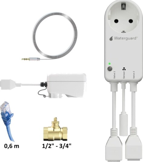 Waterguard Waterguard+ Adapter 1 Lekkasjestopper M/Dn15-20 1/2"