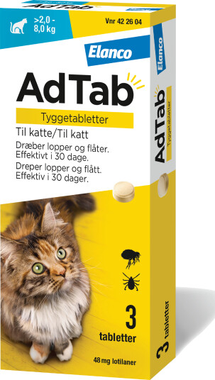 Adtab 48 Mg Katt 3 Stk