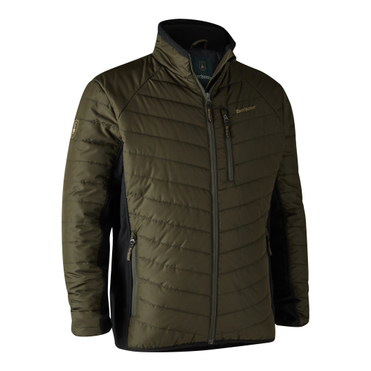 Deerhunter Moor Padded Jacket with softshell Adventure Green L