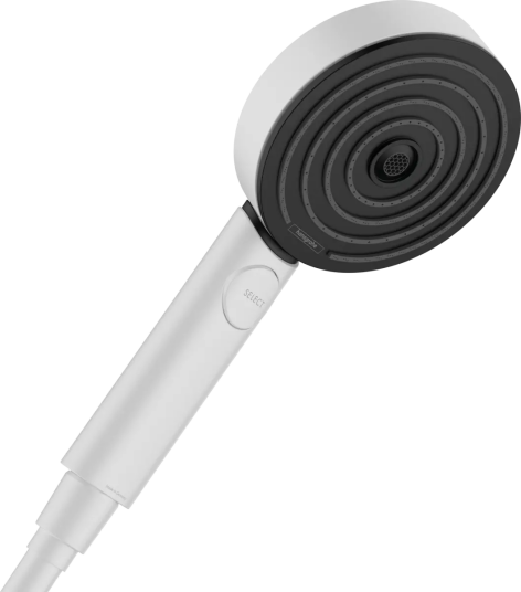 hansgrohe Pulsify Select S Hånddusj 105 3jet, Activation, EcoSmart, Hvit Matt hansgrohe Pulsify Select S Hånddusj 105 3jet, Activation, EcoSmart, Hvit Matt