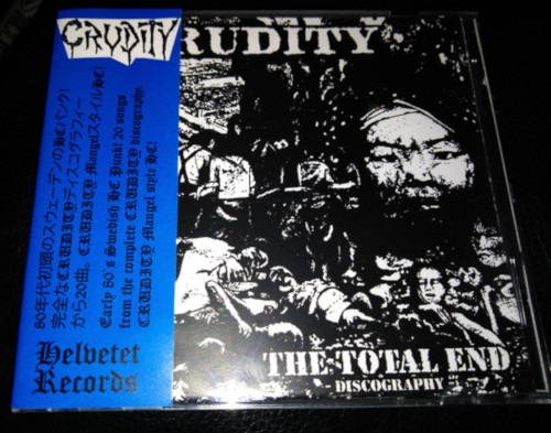 Crudity Total End The Discography CD