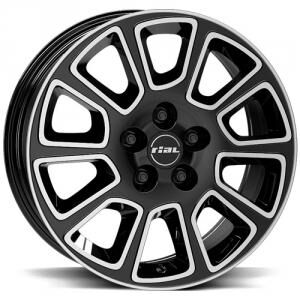 Rial Transporter 2 Diamond Black Pol 7.5x18 5/108 ET46 B65.1