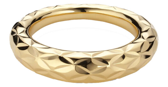 Jane Kønig Big Impression Ring 18 kt. Gullbelagt sølv BIR01HOL2000-G-50 - Dame - 925 sterling silver