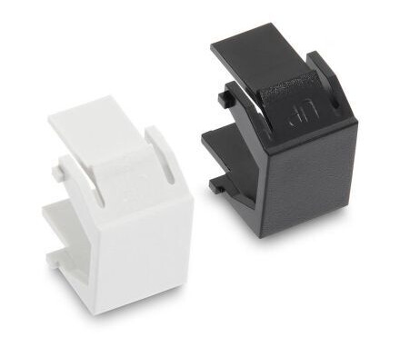 Eurolan 16B-00-00BL Blindplugg for RJ45-buss, 10-pakning