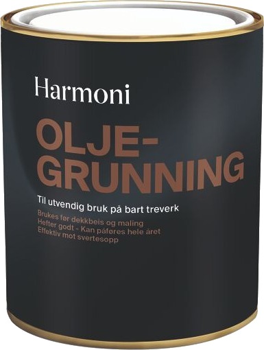 Harmoni Oljegrunning Hvit 0.75l Harmoni Oljegrunning Hvit 0.75l