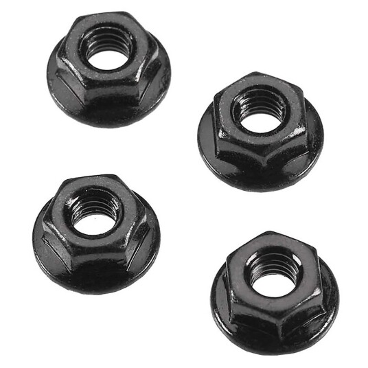 ARRMA AR708003 Serrated Flange Wheel Nut 4mm 4