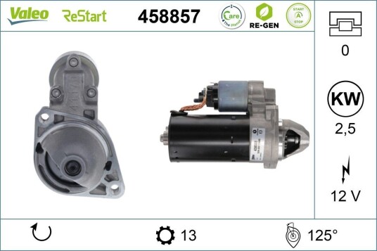 VALEO 458857 Starter