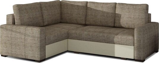 Seksjon Eltap Corona 235x162x90 cm Berlin 03 Soft 33 Beige Venstre