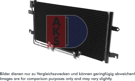 Kondensator klimaanlegg AKS DASIS 042007N Kondensator klimaanlegg AKS DASIS 042007N