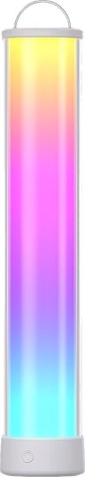 Oppladbar RGBIC+CCT LED bord/nattlampe 32cm Bluetooth Hvit touch dimbar IP20 innendørs Dimbar : Dimbar Kulør : RGB + CCT Varm til Kald Hvit