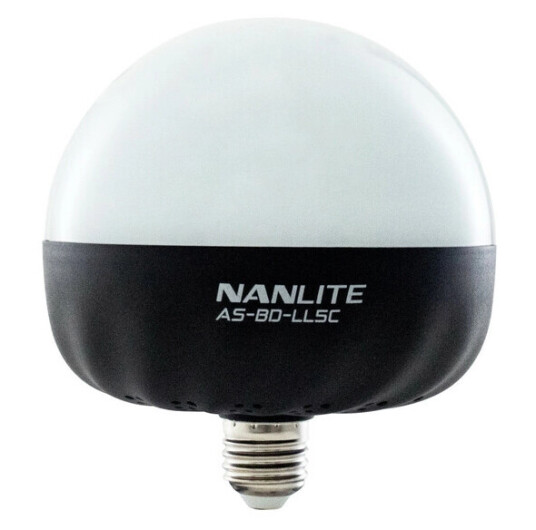 Nanlite Bulb Diffuser for LitoLite 5C Softboks med E27 lampeholder for lading