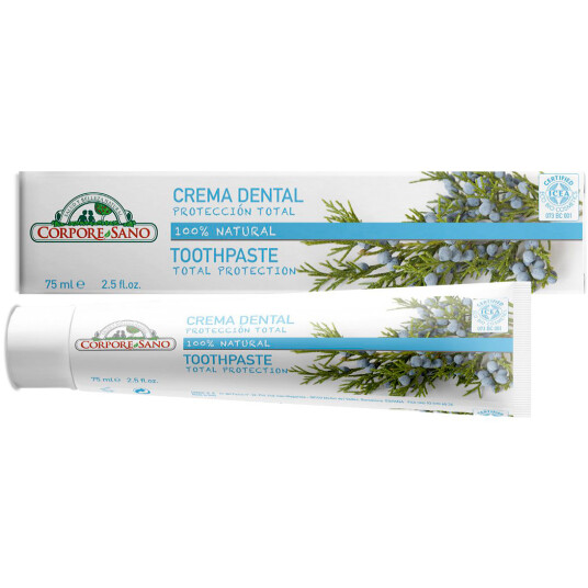 Naturlig urtetannkrem CORPORE SANO Total Protection 75 ml
