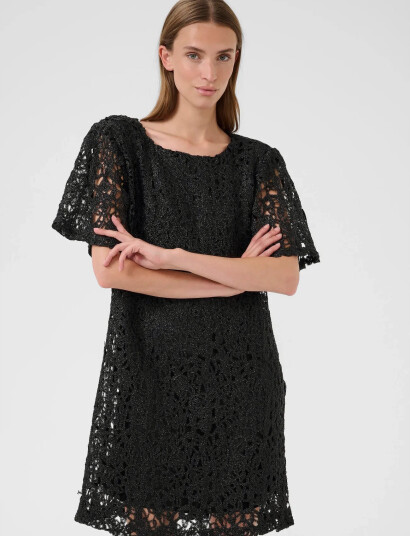 Karen By Simonsen Kbundina Short Dress - Black - 38 Karen By Simonsen Kbundina Short Dress - Black - 38