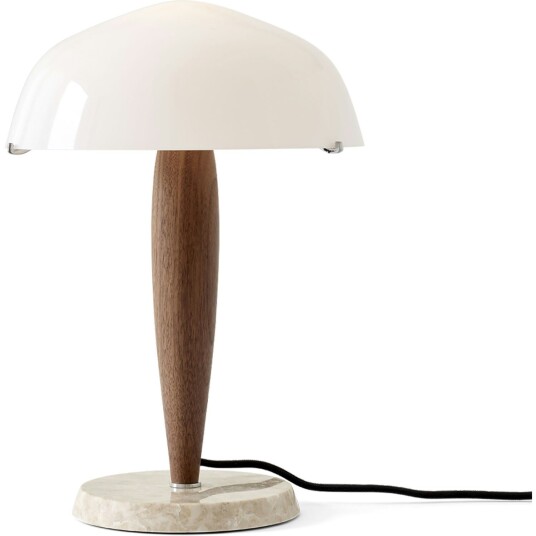 Herman SHY3 Bordlampe Creme/Valnøtt Herman SHY3 Bordlampe Creme/Valnøtt