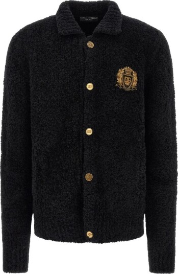 Dolce & Gabbana Herre Strikkevarer Svart 2XL,