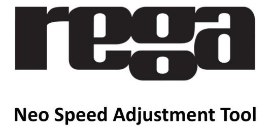 Rega Psu, Speed Adjustment Tool Nøkkel For Justering Av Hastighet Rega Psu, Speed Adjustment Tool Nøkkel For Justering Av Hastighet