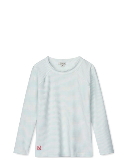 Liewood Noah Seersucker Longsleeve Swim Tee Blue 62