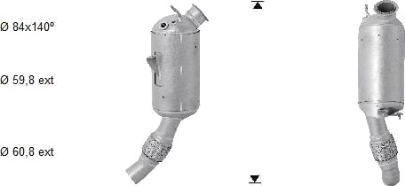 Partikkelfilter VEGAZ BK-879SIC
