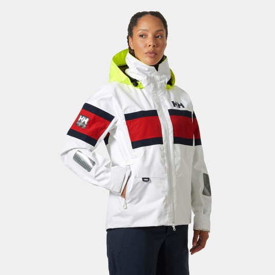 Helly Hansen Salt Original Seilerjakke Dame Hvit L