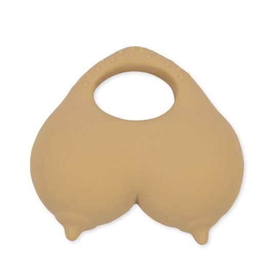 Konges Sløjd Biteleke Babs 100% Naturgummi Sand Konges Sløjd Biteleke Babs 100% Naturgummi Sand