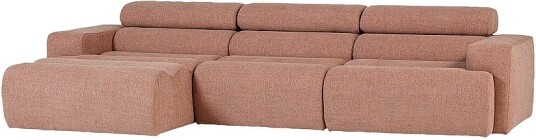WOOOD Novi Chaiselong Sofa Venstre Brun