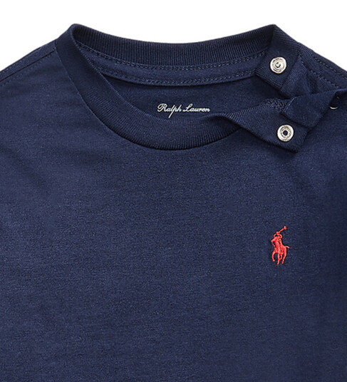 Ralph Lauren Baby Boy Long Sleeved Tee Cruise Navy 2 år Ralph Lauren Baby Boy Long Sleeved Tee Cruise Navy 2 år