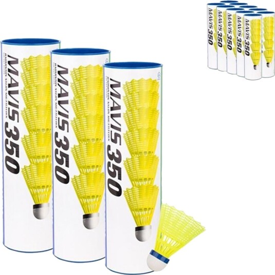 Yonex Mavis 350 Medium Yellow 10 rør