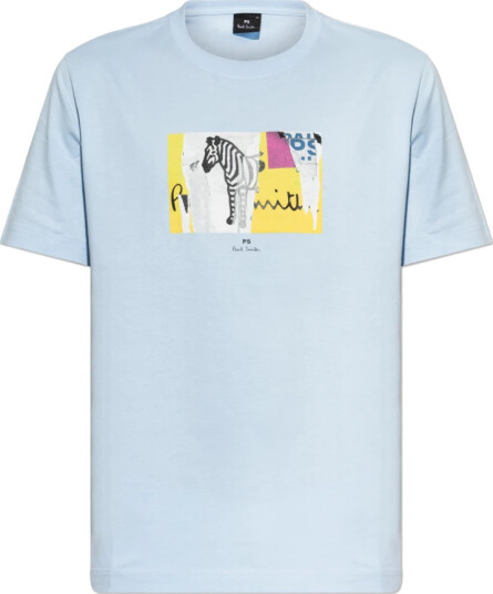PS By Paul Smith Herre Topper Blå 2XL,